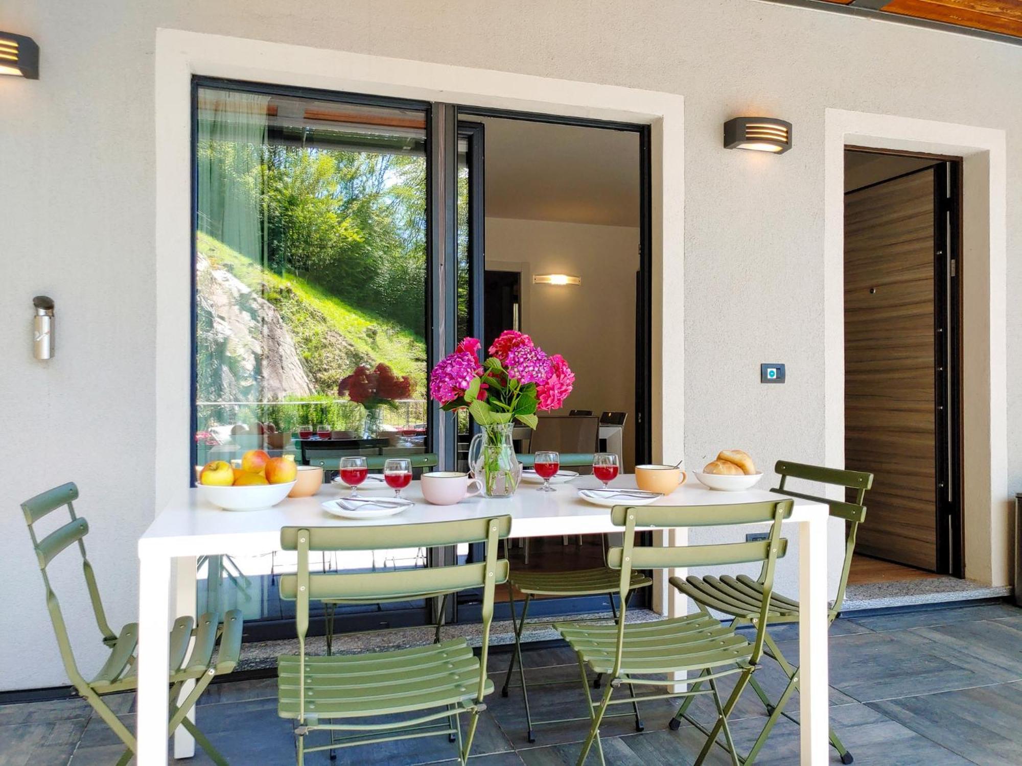 Dascio Vita See Ferienwohnung Mit Dachterrasse Eksteriør bilde